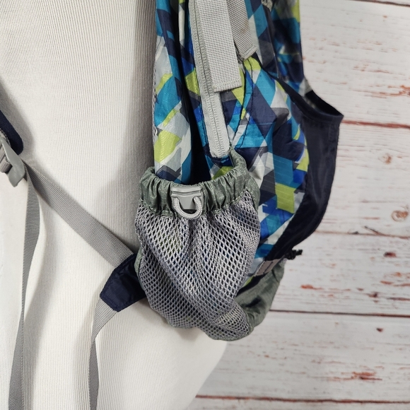 L.L. Bean 20L Stowaway Geometric Pattern Backpack - Picture 6 of 8